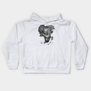 African Continent Kids Hoodie